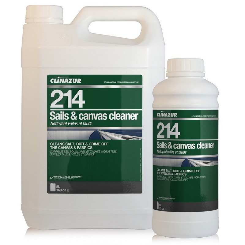 Καθαριστικό πανιών Clinazur 214 Sails And Canvas Cleaner 1L