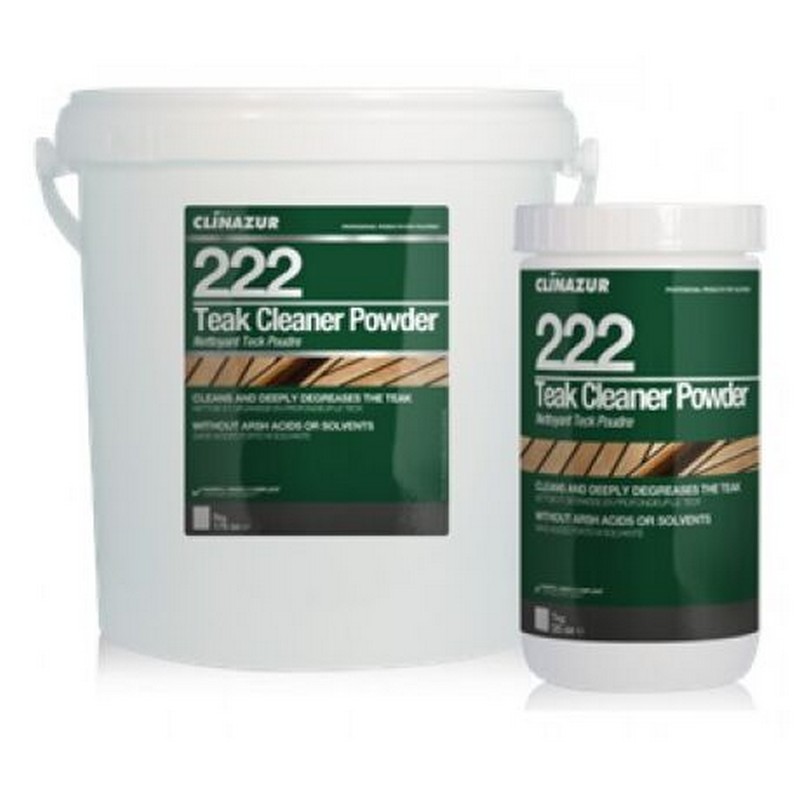 Καθαριστικό Teak καταστρωμάτων Clinazur 222 Teak Cleaning Powder 5 λίτρα