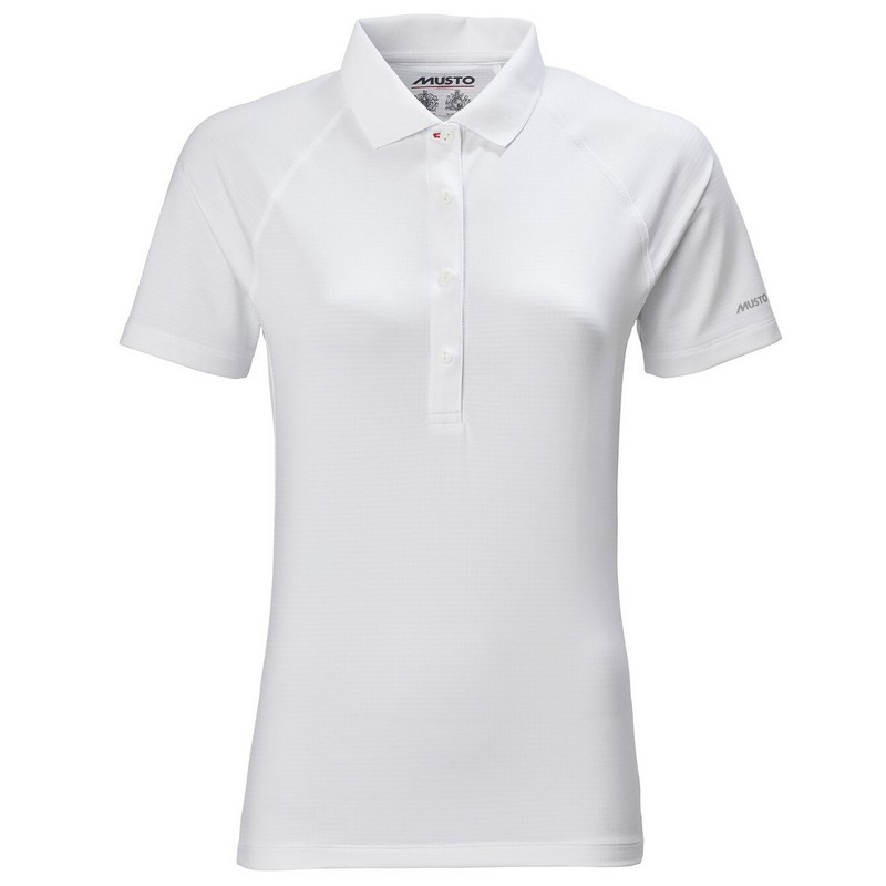 Κοντομάνικο Μπλουζάκι Αντηλιακό Λευκό Γυναικείο MUSTO 10