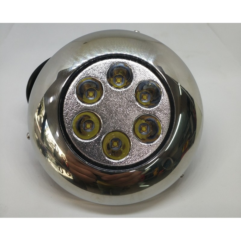 Υποβρύχιο Φωτιστικό Στρογγυλό Inox 10-30V Φ120mm 