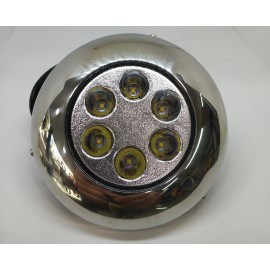 Υποβρύχιο Φωτιστικό Στρογγυλό Inox 10-30V Φ120mm -White