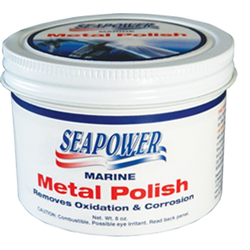 Γυαλιστικό Μετάλλων Sea Power Metal Polish 236.5ml Made In Usa